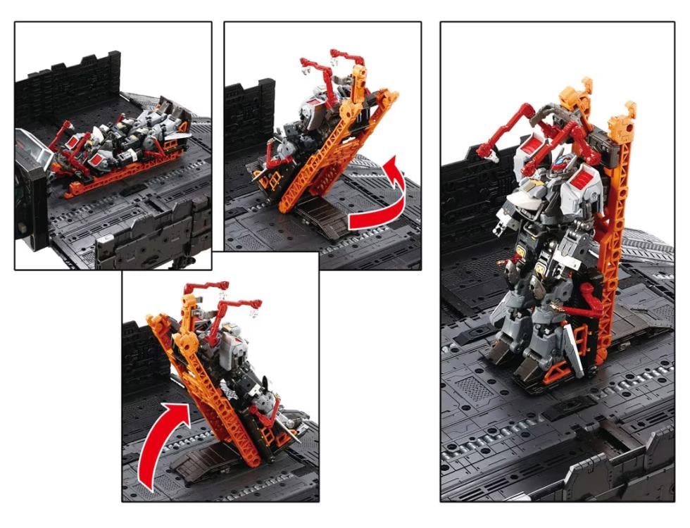 Diaclone TM-34 Tactical Mover Tactical Grander Reinforcement Units Gallery Image 6