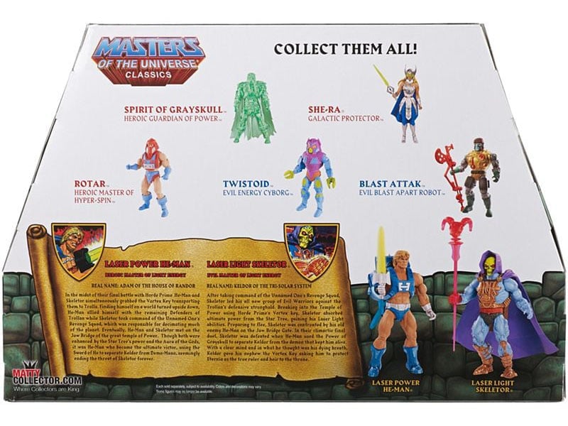 Masters of the Universe Classics Laser Power He-Man & Laser Light Skeletor (Club Eternia) Gallery Image 8
