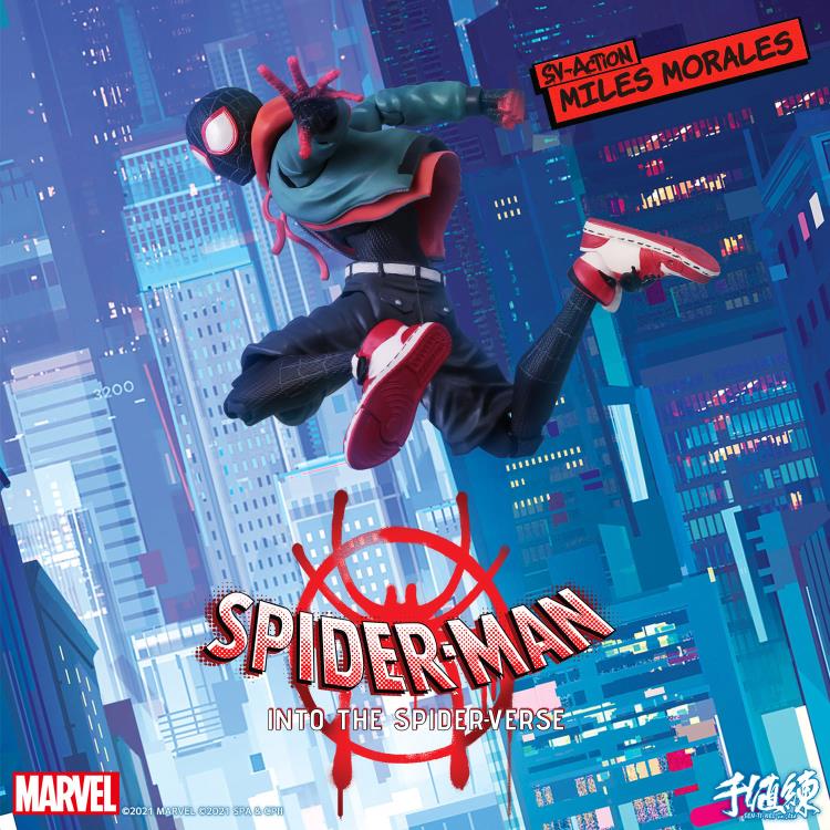 Spider-Man: Into the Spider-Verse SV-Action Miles Morales (3rd Reissue) Gallery Image 9