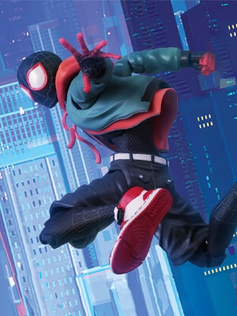 Spider-Man: Into the Spider-Verse SV-Action Miles Morales (3rd Reissue) Gallery Image 2