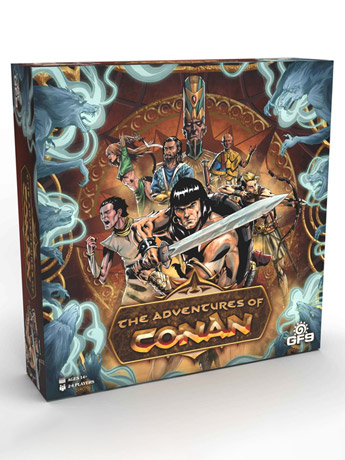 The Adventures of Conan Board Game Gallery Image 2