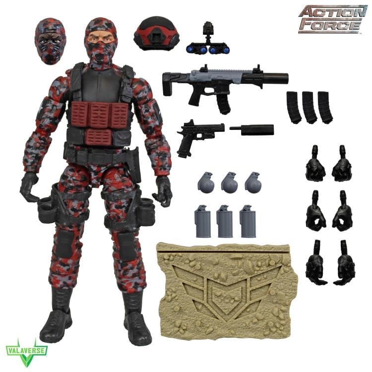 Action Force Crimson Shadow Infantry 1/12 Scale Action Figure Gallery Image 4