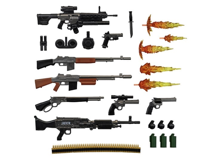 Action Force Weapons Pack (Juliet) 1/12 Scale Accessory Set Gallery Image 1
