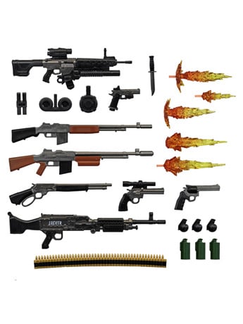 Action Force Weapons Pack (Juliet) 1/12 Scale Accessory Set Gallery Image 2