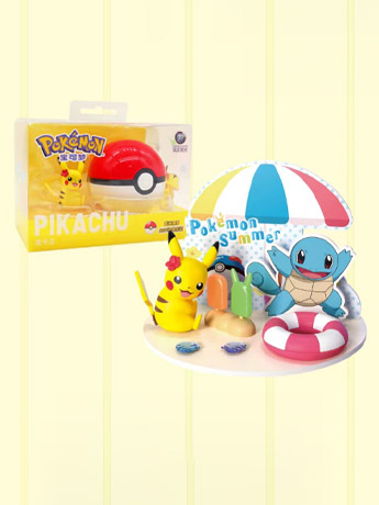 Pokemon DIY Scene Set Series Pokemon Summer Pikachu Poke Ball Set Gallery Image 2