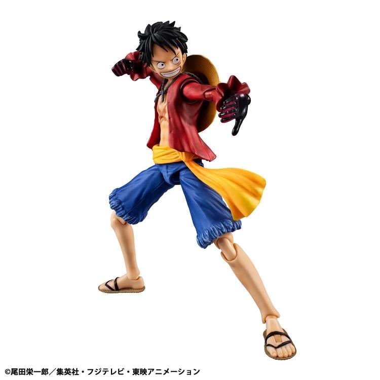 One Piece Variable Action Heroes Monkey D. Luffy (Haki Armament Ver.) Action Figure Gallery Image 4