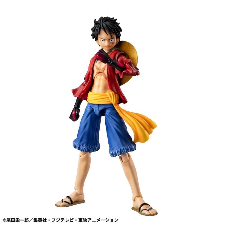 One Piece Variable Action Heroes Monkey D. Luffy (Haki Armament Ver.) Action Figure Gallery Image 3