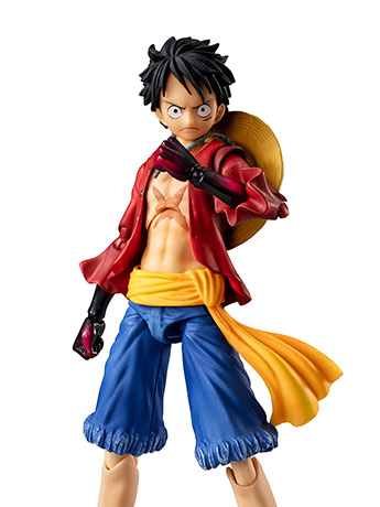 One Piece Variable Action Heroes Monkey D. Luffy (Haki Armament Ver.) Action Figure Gallery Image 2