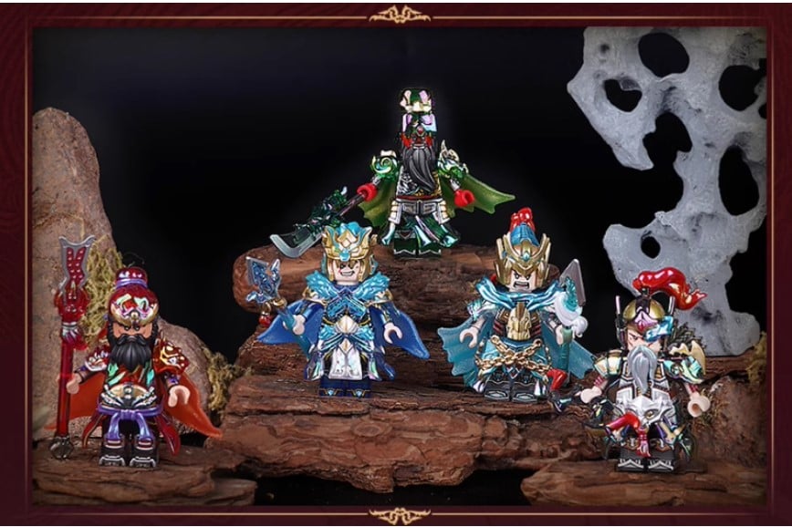 Three Kingdoms Five Tiger Generals Mini Figures Limited Edition Box Set Gallery Image 3
