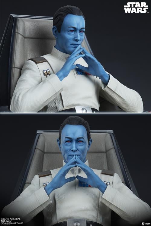 Star Wars Premium Format Grand Admiral Thrawn Statue Gallery Image 15