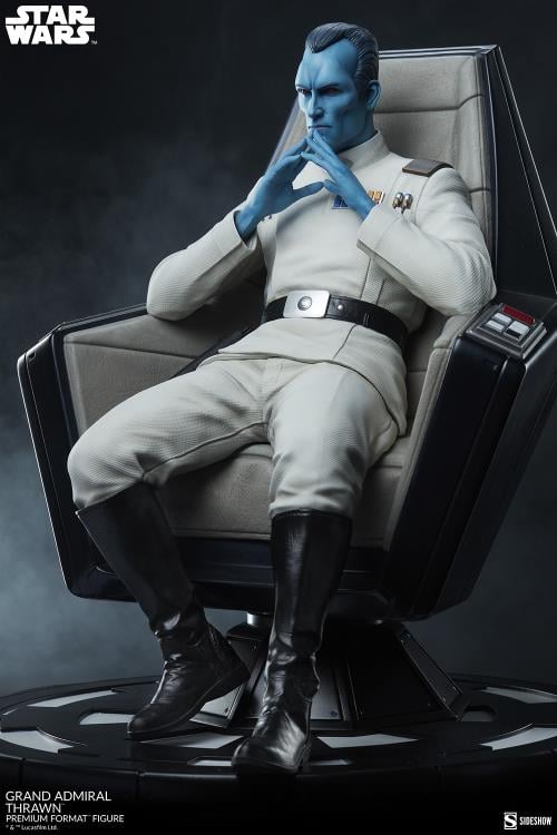 Star Wars Premium Format Grand Admiral Thrawn Statue Gallery Image 11