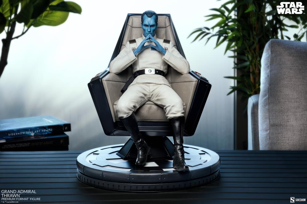Star Wars Premium Format Grand Admiral Thrawn Statue Gallery Image 17