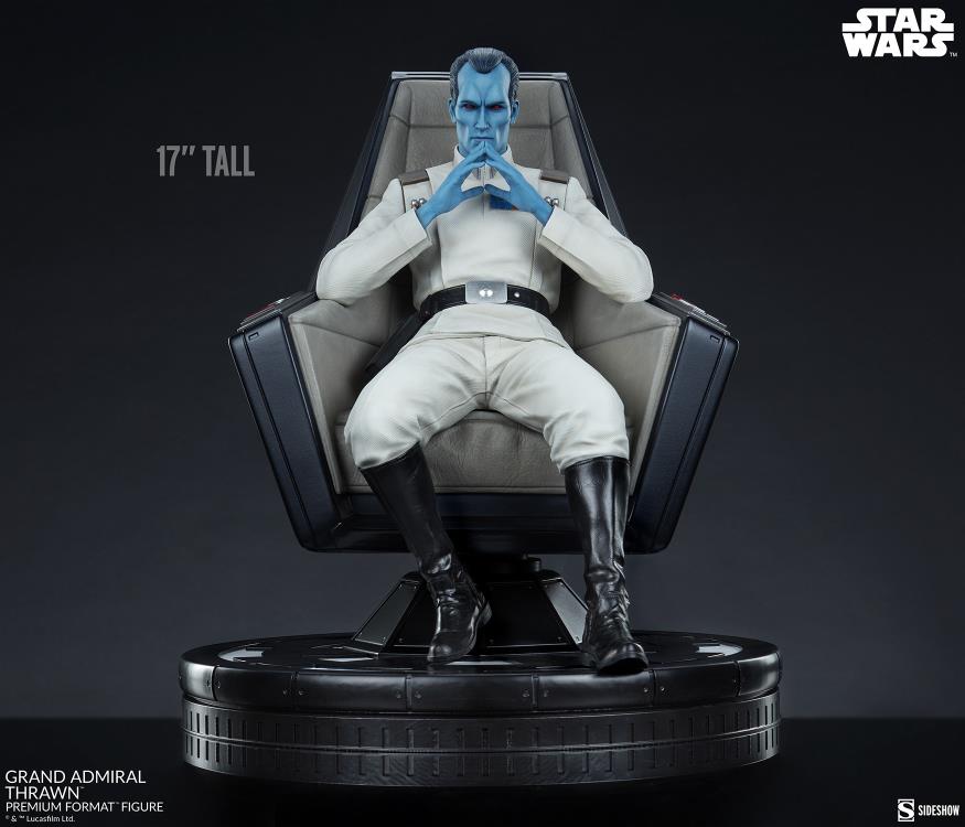 Star Wars Premium Format Grand Admiral Thrawn Statue Gallery Image 16