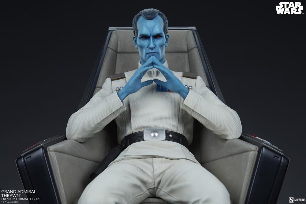 Star Wars Premium Format Grand Admiral Thrawn Statue Gallery Image 9