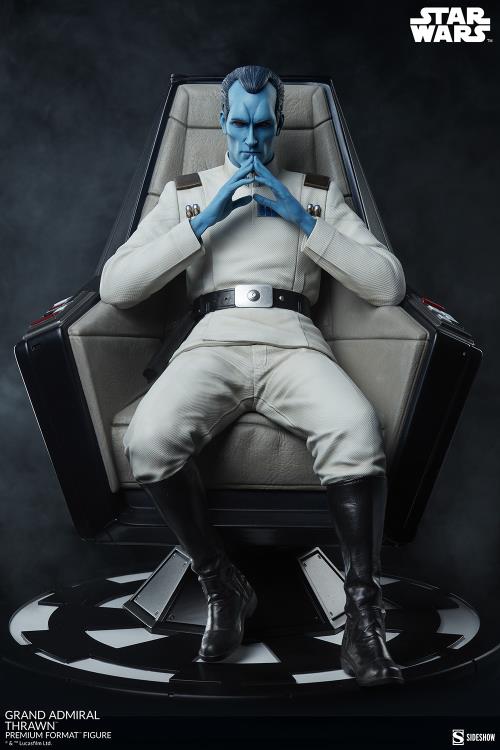 Star Wars Premium Format Grand Admiral Thrawn Statue Gallery Image 3