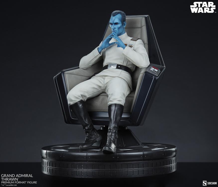 Star Wars Premium Format Grand Admiral Thrawn Statue Gallery Image 4