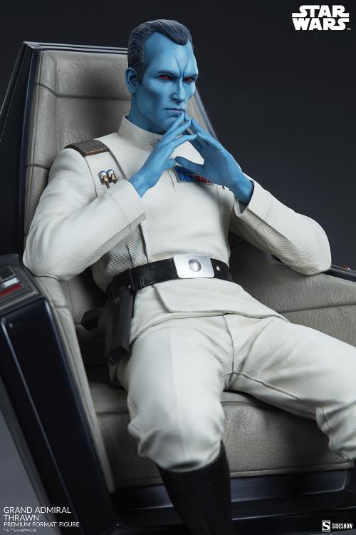 Star Wars Premium Format Grand Admiral Thrawn Statue Gallery Image 12