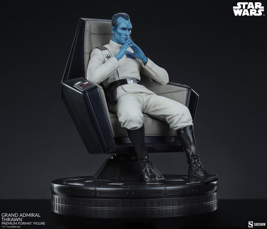 Star Wars Premium Format Grand Admiral Thrawn Statue Gallery Image 7
