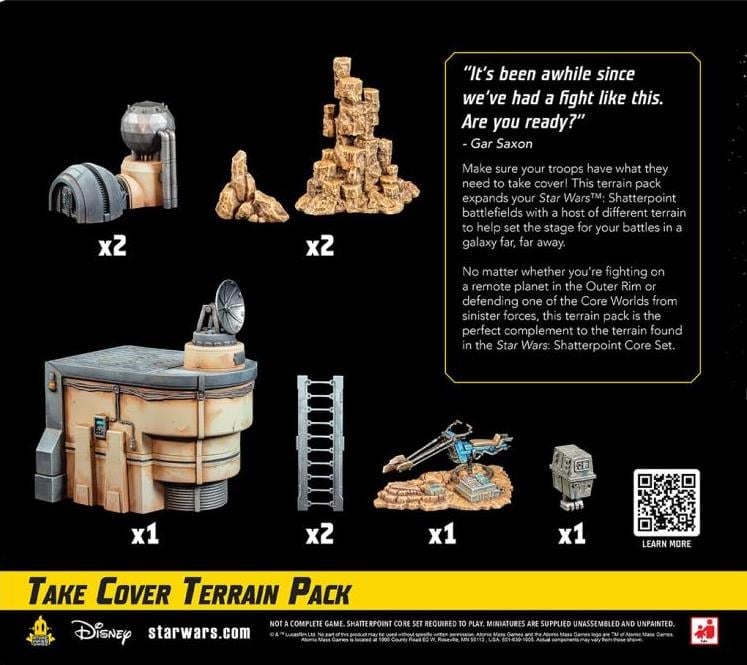 Star Wars: Shatterpoint Take Cover Terrain Pack Gallery Image 3