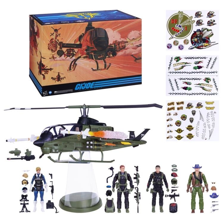 G.I Joe Classified Series G.I Joe Assault Copter Dragonfly (XH-1)