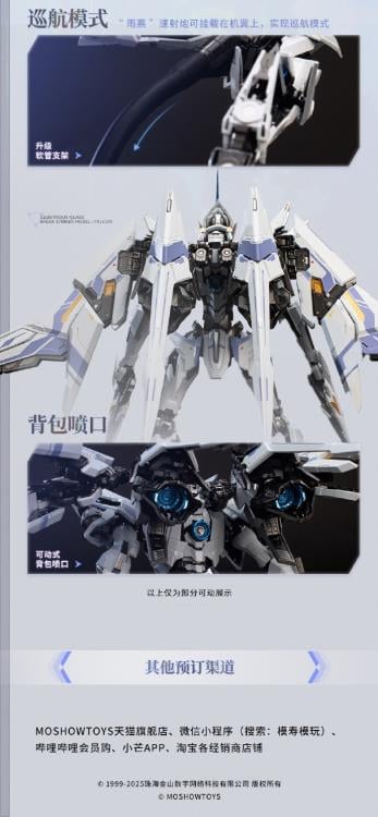 Mecha BREAK Illustrious Class UBP-R02T FALCON Mecha Action Figure Gallery Image 14