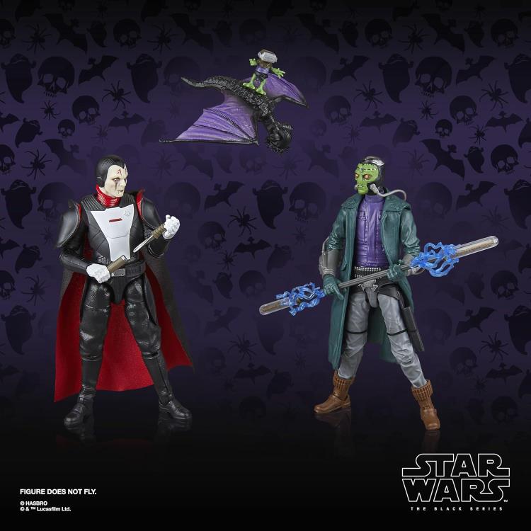 Star Wars: The Black Series Inquisitor & Duros Bounty Hunter (Halloween Edition) Action Figure Two-Pack Gallery Image 3