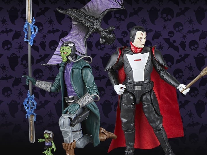 Star Wars: The Black Series Inquisitor & Duros Bounty Hunter (Halloween Edition) Action Figure Two-Pack Gallery Image 1