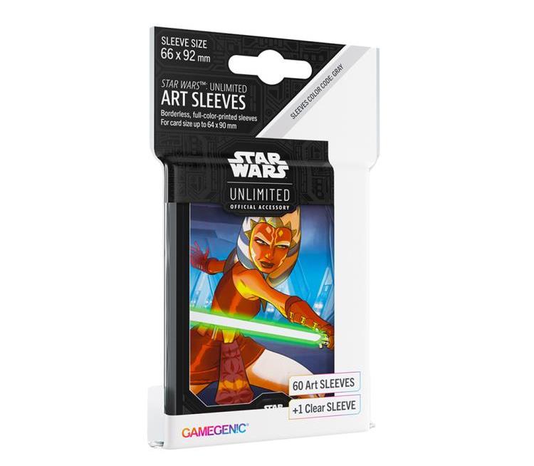 Star Wars: Unlimited Ahsoka Tano Art Sleeves (60 Count) Gallery Image 5
