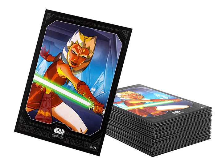 Star Wars: Unlimited Ahsoka Tano Art Sleeves (60 Count) Gallery Image 1
