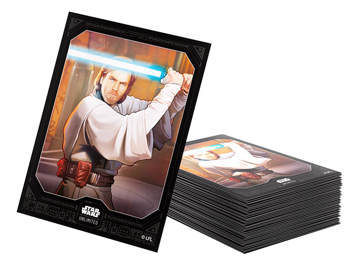 Star Wars: Unlimited Obi-Wan Kenobi Art Sleeves (60 Count) Gallery Image 1