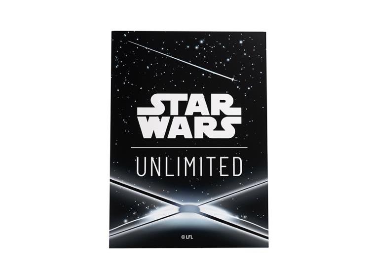 Star Wars: Unlimited Card Back Black Art Sleeves (60 Count) Gallery Image 4