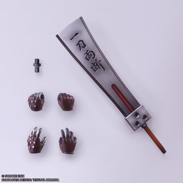Final Fantasy VII Bring Arts Cloud Strife (Hardedge Ver.) Action Figure Gallery Image 10