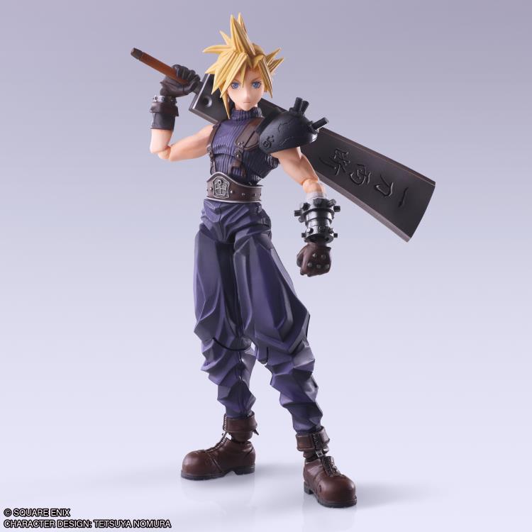 Final Fantasy VII Bring Arts Cloud Strife (Hardedge Ver.) Action Figure Gallery Image 3