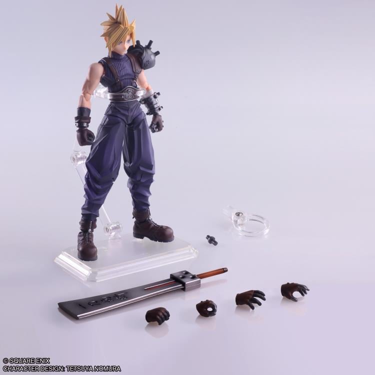 Final Fantasy VII Bring Arts Cloud Strife (Hardedge Ver.) Action Figure Gallery Image 9