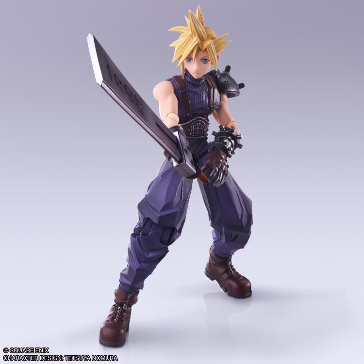 Final Fantasy VII Bring Arts Cloud Strife (Hardedge Ver.) Action Figure Gallery Image 5