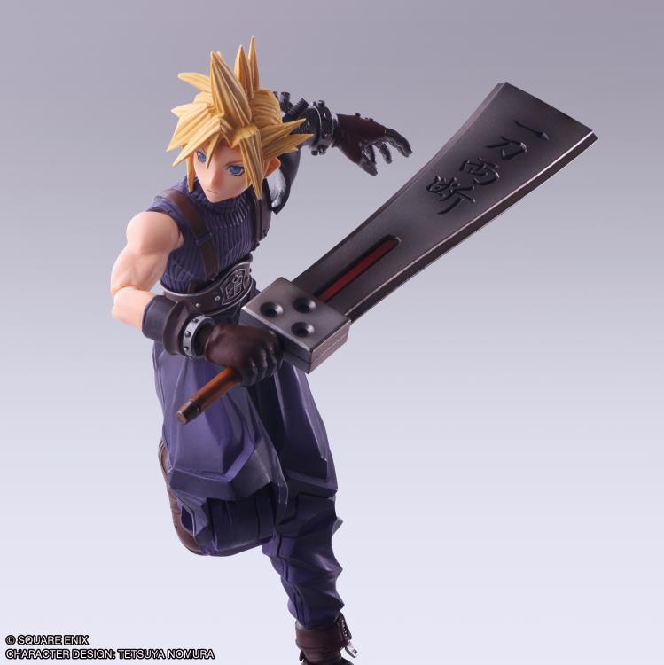 Final Fantasy VII Bring Arts Cloud Strife (Hardedge Ver.) Action Figure Gallery Image 8