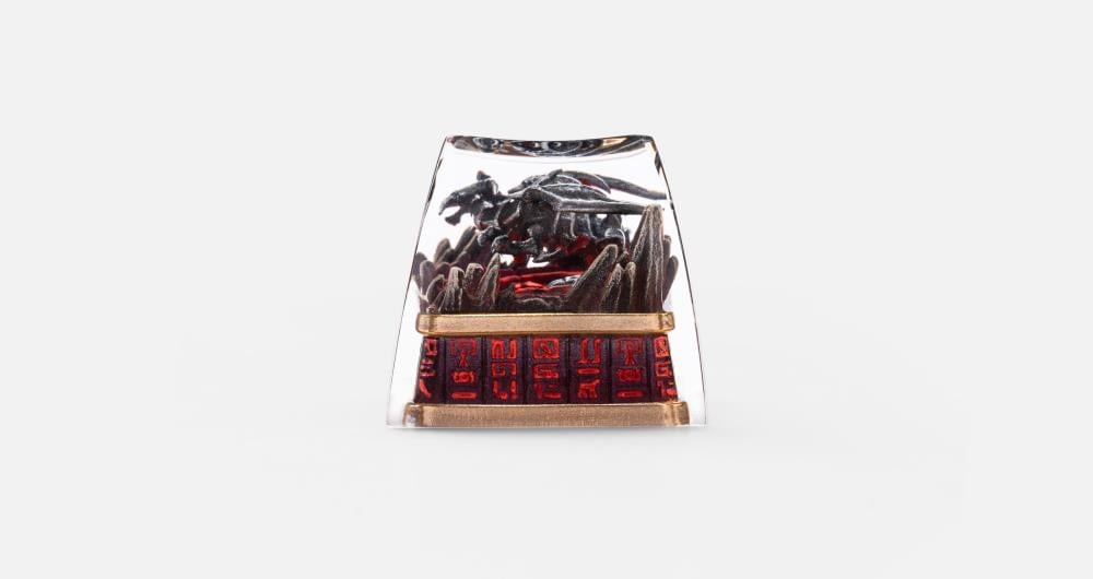 Yu-Gi-Oh! Red-Eyes Black Dragon Artisan Resin Keycap Gallery Image 4