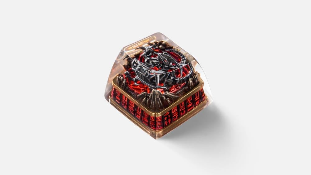Yu-Gi-Oh! Red-Eyes Black Dragon Artisan Resin Keycap Gallery Image 10