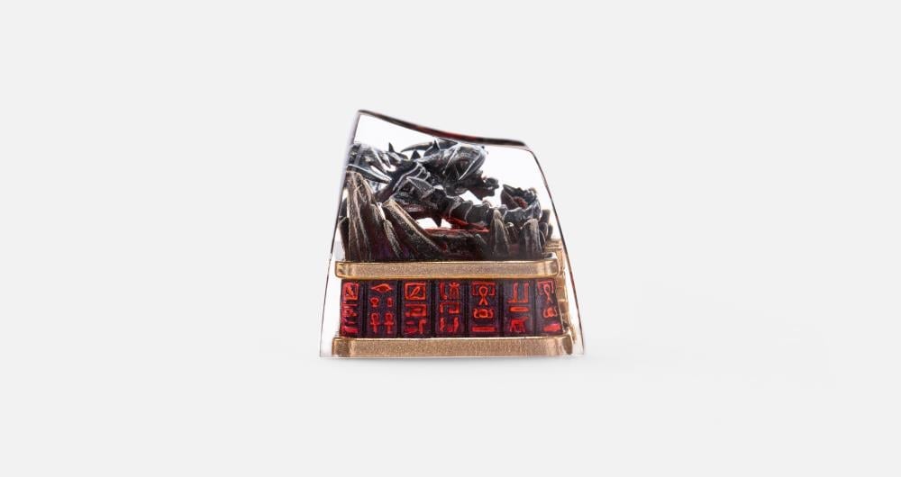 Yu-Gi-Oh! Red-Eyes Black Dragon Artisan Resin Keycap Gallery Image 3