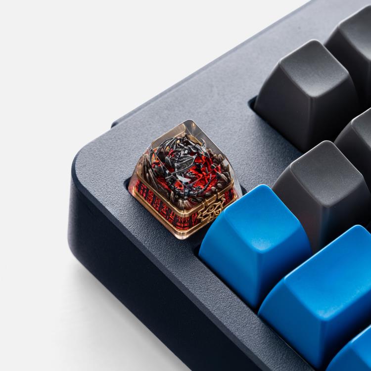Yu-Gi-Oh! Red-Eyes Black Dragon Artisan Resin Keycap Gallery Image 12