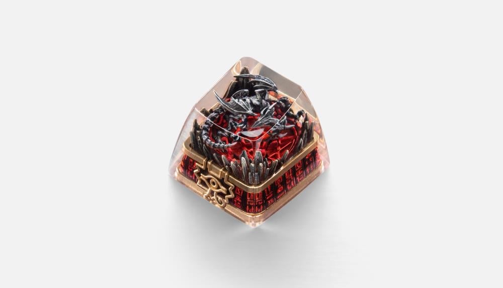 Yu-Gi-Oh! Red-Eyes Black Dragon Artisan Resin Keycap Gallery Image 8