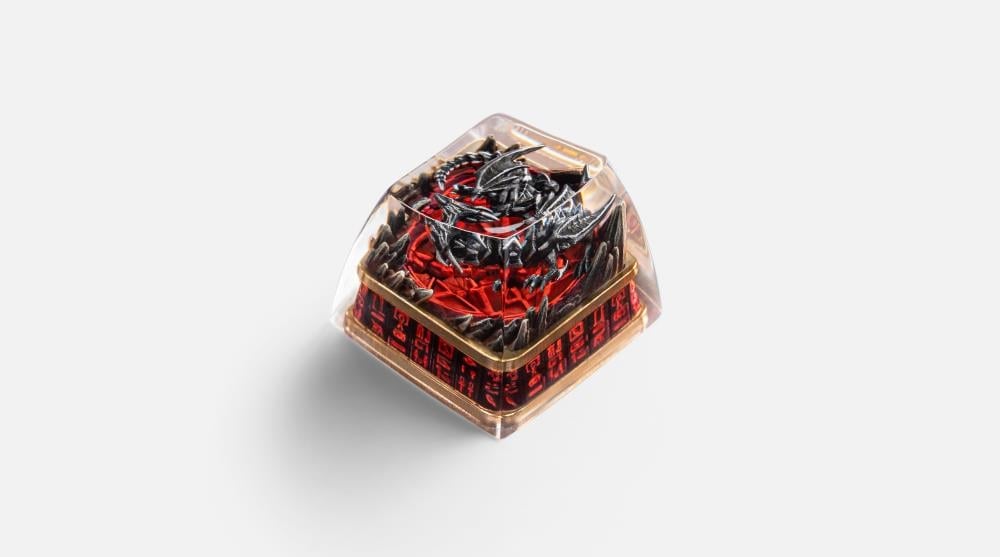 Yu-Gi-Oh! Red-Eyes Black Dragon Artisan Resin Keycap Gallery Image 9