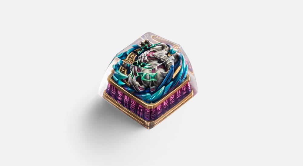 Yu-Gi-Oh! Summoned Skull Artisan Resin Keycap Gallery Image 4