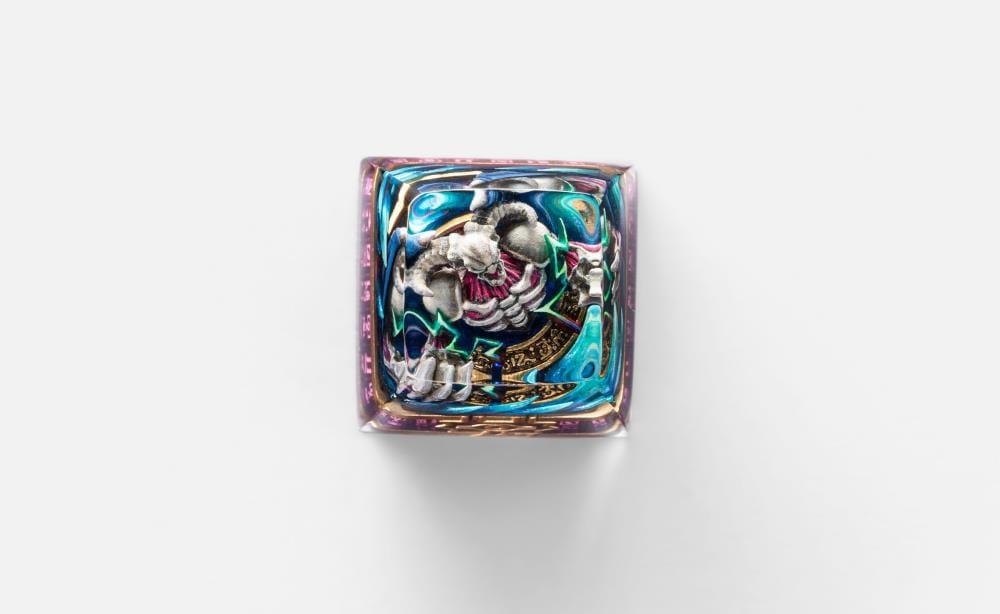 Yu-Gi-Oh! Summoned Skull Artisan Resin Keycap Gallery Image 10