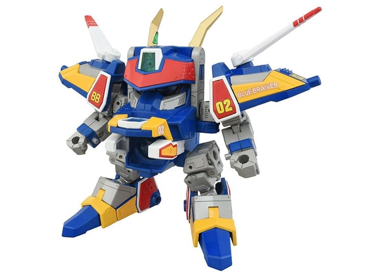 29●TOYRISE ブルーブレイバー　 RI0327-8 Bomberman B-Daman Bakugaiden Toyrise DMB-02 Blue Braver Action Figure
