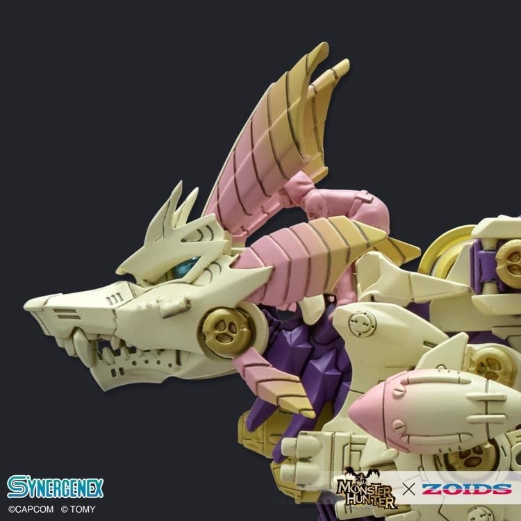 Zoids x Monster Hunter Synergenex Series Gatling Fox Mizutsune 1