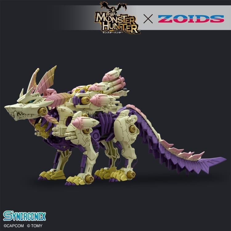 dominATE ソニミュ Zoids x Monster Hunter Synergenex Series Gatling Fox Mizutsune 1
