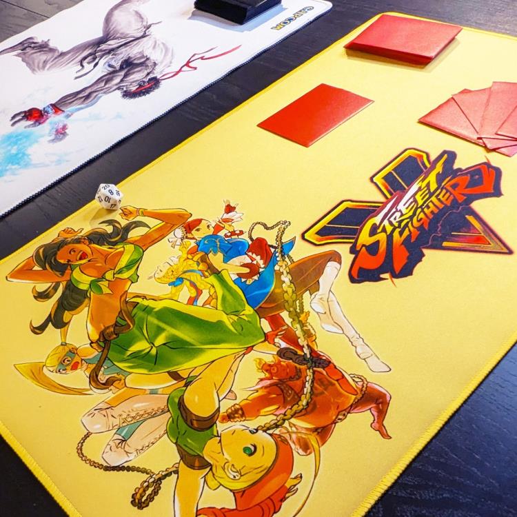 Street Fighter V: Cammy, Laura, Chun-Li, Karin & Rainbow Mika Playmat Gallery Image 4