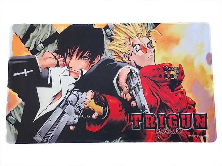 Trigun Wolfwood and Vash Playmat