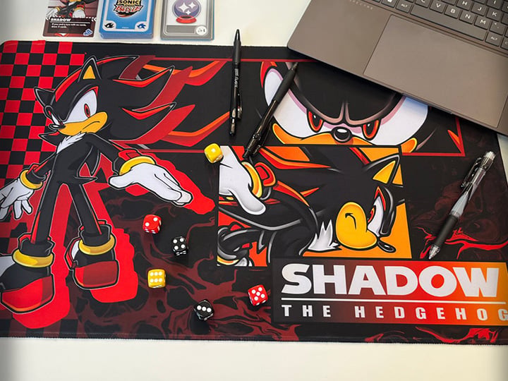 Sonic The Hedgehog Modern Shadow Playmat Gallery Image 1